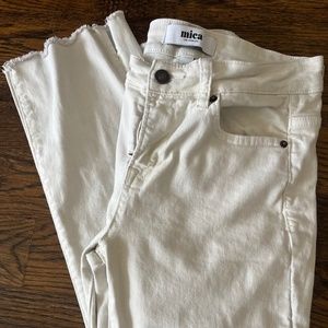 Mica white denim